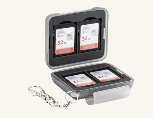 SD cards chain - gift guide ideas for photographers